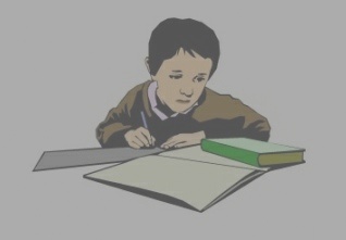 chlapec studuj večer