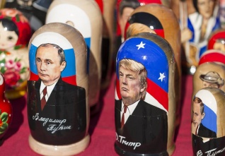 trum putin matrjoška