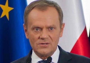donald tusk ilustrace