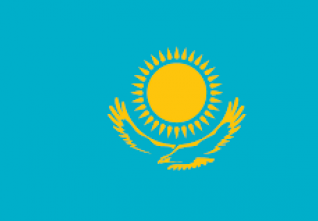 kazachstan  vlajka