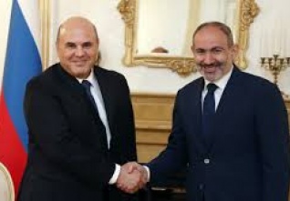 Mišustin   a Pašinjan 