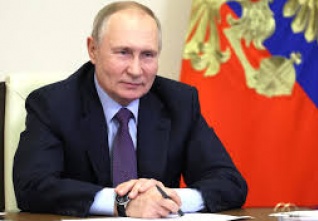 putin 2023 ilustrace