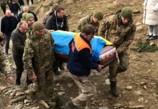 ukrajina venkov hřbitov