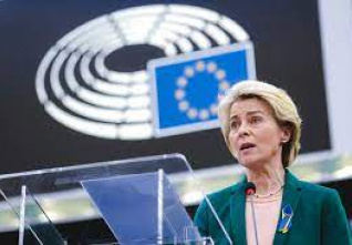 Ursula von der Leyen ilustrace